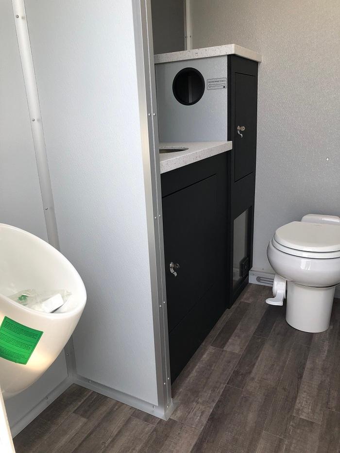 Compact Restroom Trailer Rental