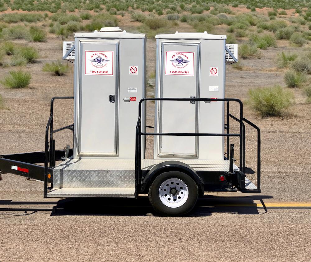 Solar VIP Restroom Trailer