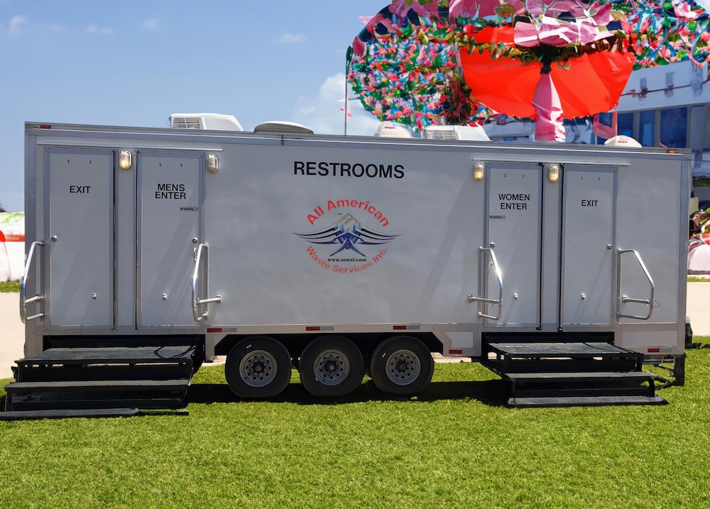 Deluxe Restroom Trailer